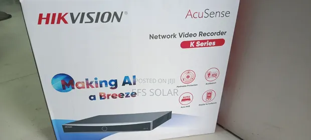 Hikvision 32ch AcuSense 4K NVR CCTV Recorder - 1