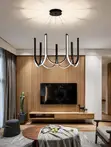 Nordic LED Hanging Lights - Black/Gold - 1