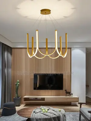 Nordic LED Hanging Lights - Black/Gold