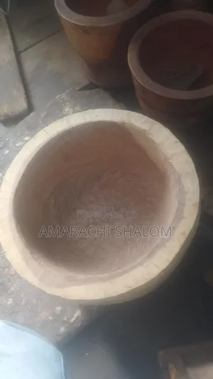 Accurate Wooden Pounding Mortar (Isha Moltar)