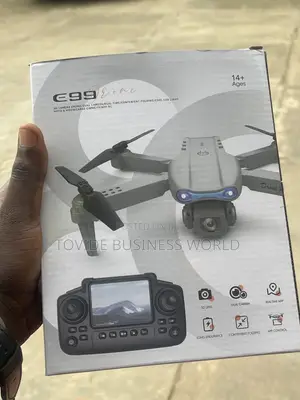 E99 Pro Max Foldable Drone with Dual Camera & Screen Remote