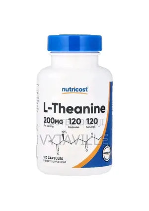 Nutricost L-Theanine 200mg Capsules x 120