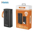 Haisic 33000mAh Power Bank with LED Light & Multiple Chargers - 1
