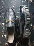 Used Versace Black Crocodile Skin Boots - 1