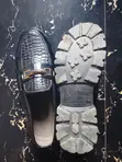 Used Versace Black Crocodile Skin Boots - 3
