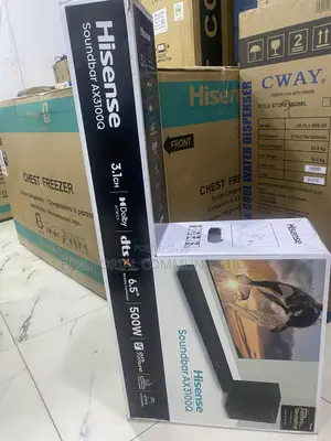 Hisense AX3100Q 500W Soundbar with 6.5-Inch Wireless Subwoofer