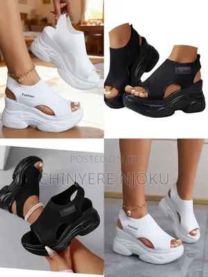 Fashion Sneakers for Women - White Suede