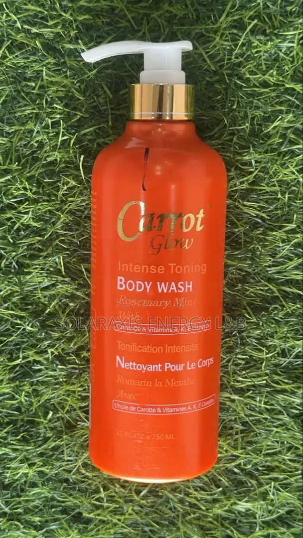 Carrot Glow Body Wash - 1