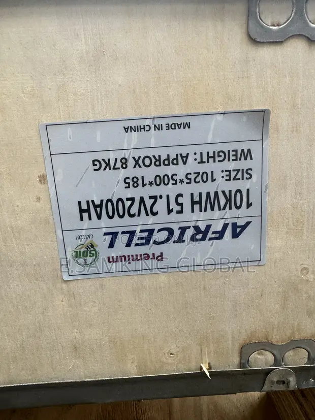 10kWh Africell Lithium Ion Baturi - 1