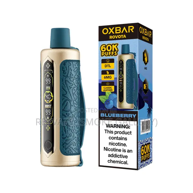 Oxbar Rovota 60000 Puffs Disposable Vape - Blueberry - 1
