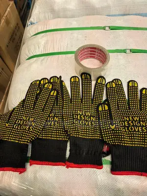 Dotted Hand Gloves - 100% Cotton