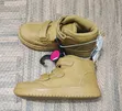 Primark Brown Leather Toggles Shoes - Boys Size 2 - 4