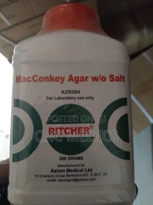 MacConkey Agar w/o Salt (AXR004)