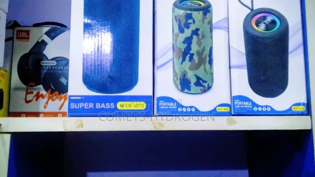 WUF Super Bass Mai Ɗaukar Hannu Mai Haɗa Bluetooth - 1