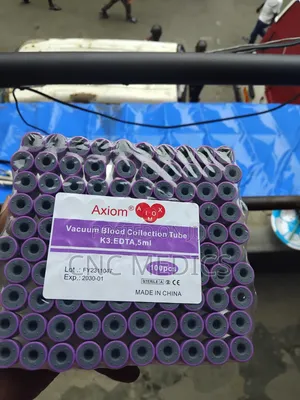 Vacuum Blood Collection Tube (K3.EDTA, PET, 5ML)