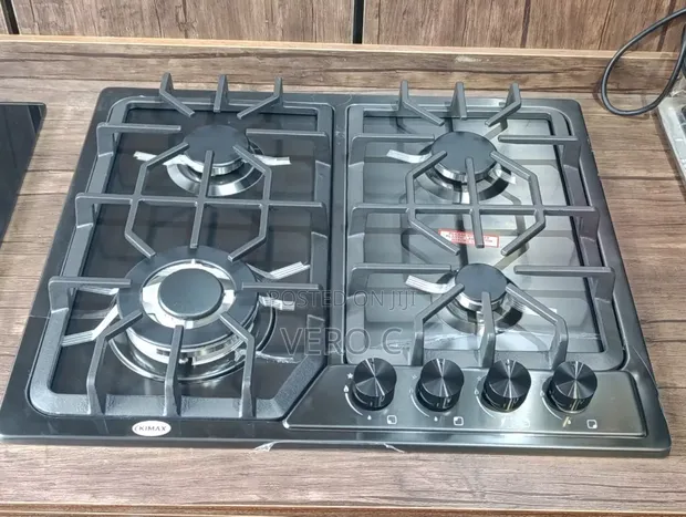 Ingantacciyar Gas Cooker Mai Gobara 4 - Baƙin Karfe - 1