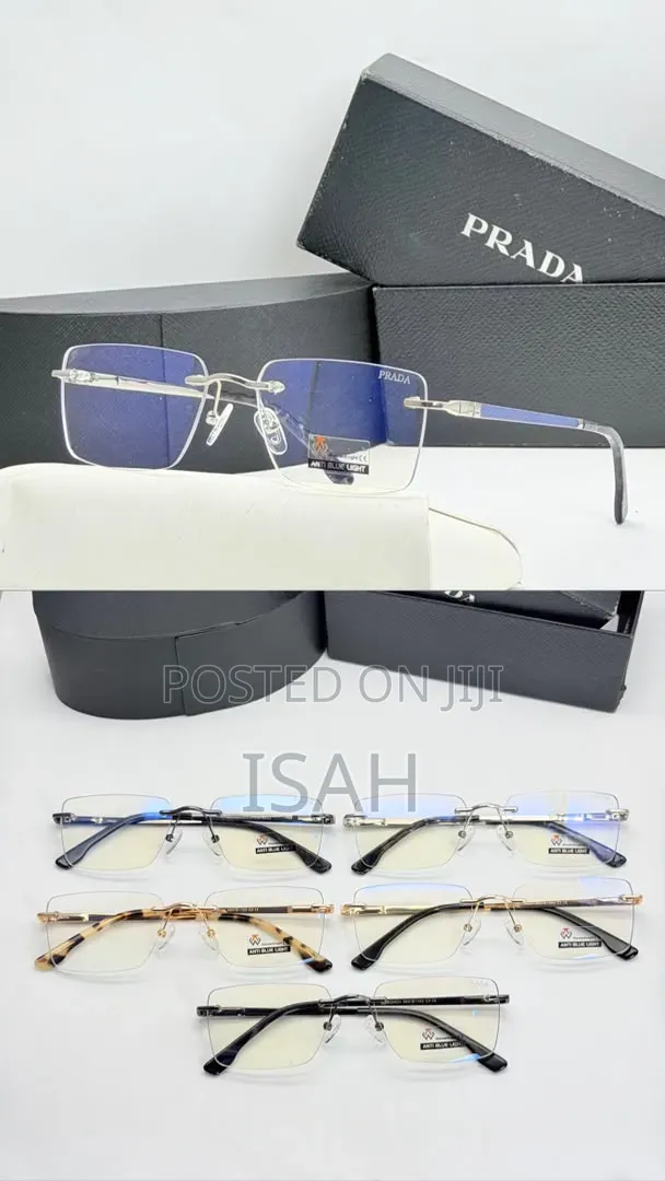 Rimless Anti Blue Light Glasses - 1