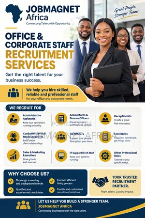 Jobmagnet Africa: Office & Corporate Staff Recruitment