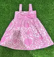 Children's Pink Cotton Dress - 3