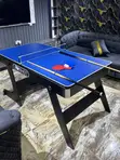6ft 2-in-1 Foldable Pool & Tennis Table - 2
