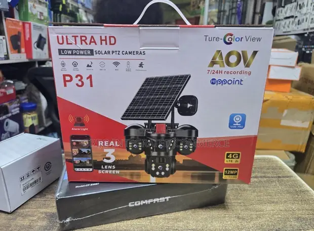 P31 Ultra HD Solar PTZ Camera - 1