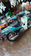 Daelim 2013 Motorcycle - Blue - 3