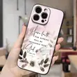 Anti-Slip Bible Faith Case for iPhone 16 Pro Max - 1