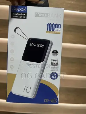 Sabon 10000mAh Power Bank Mai Hannun Wayoyi