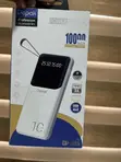 Sabon 10000mAh Power Bank Mai Hannun Wayoyi - 1