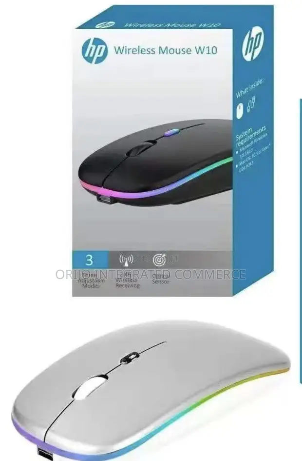HP Wireless Mouse W10 - 1