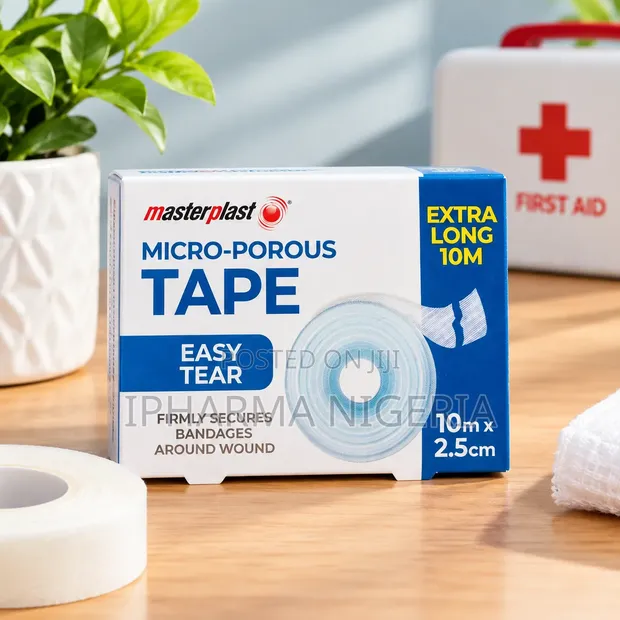Masterplast Micro-Porous Surgical Tape 10m x 2.5cm - Easy Tear - 1