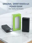 SMRRT 40000mAh Power Bank Mai Gaggawar Caji - 1