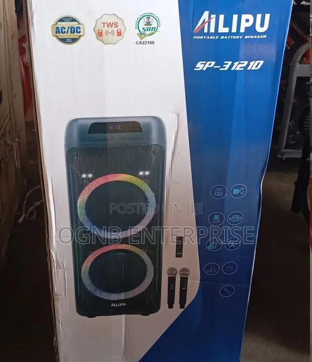 Ailipu SP-3121D Rechargeable Sound Speaker System - 1