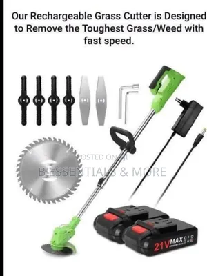 Sabo Rechargeable Lawn Mower Mai Baturi Biyu