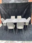 Imported Marble Dining Set - 6 Seater - 2