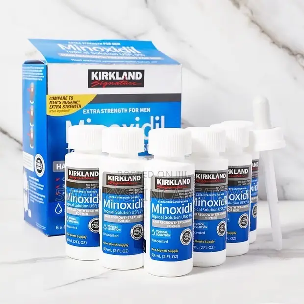 Kirkland Minoxidil 5% Maganin Gyaran Gashi - 1