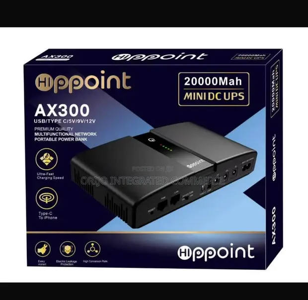 HIPPOINT 20000mAh Karamin Power Bank na Router - 1