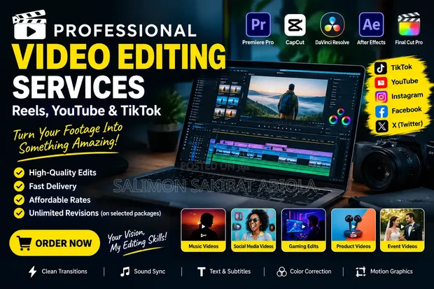 Professional Video Editing Services - 1