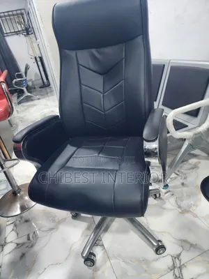 Executive Imported Leather Office Chair