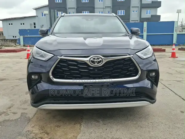 2020 Toyota Highlander Platinum AWD Blue - 1