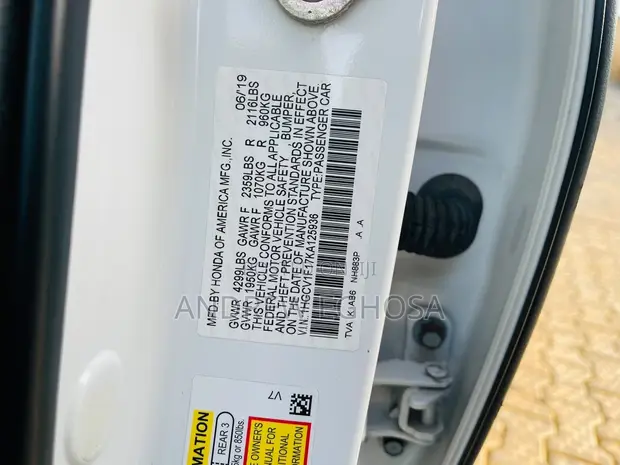Honda Accord 2019 White - 1