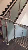 Stainless Steel Handrail Fabrication with Glass - 1