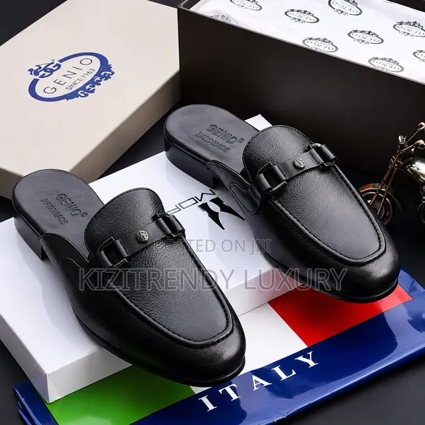 Genio Italian Hand-Made Half Shoes - 1
