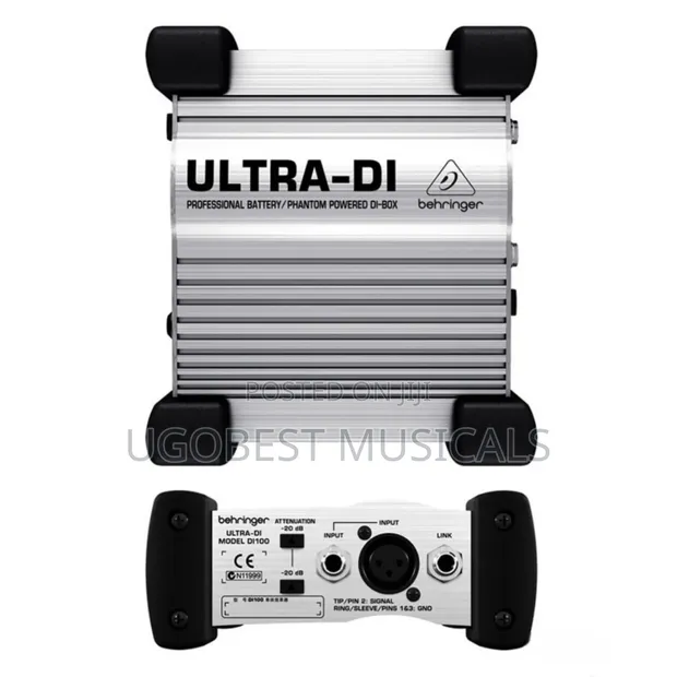 Behringer ULTRA-DI DI100 Active DI Box - 1