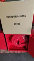 1" Fire Hose Reel with Fire Cabinet - 1