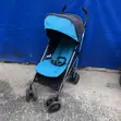 Used Peg Perego Baby Stroller - Blue - 4