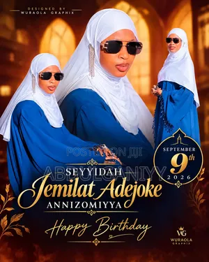 Sabis na Bugun Flyer na Birthday