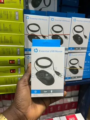 HP Essential USB Mouse - 2m Igiyar Waya