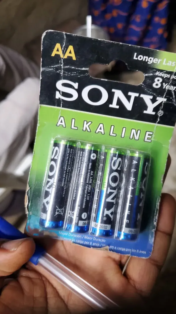 Baturin AA Alkaline na Sony - Dual Cell - 1