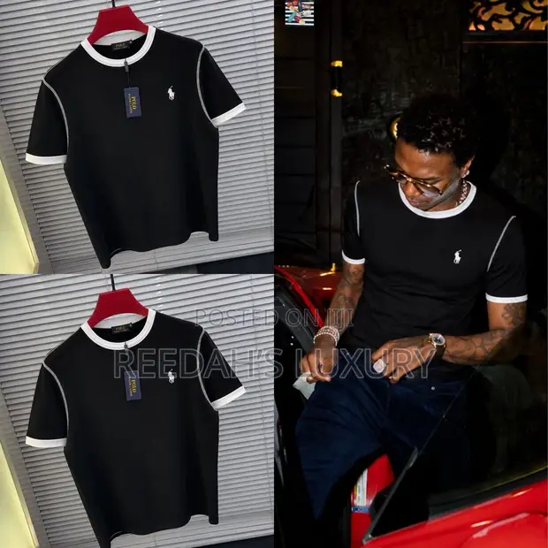 Polo Ralph Lauren Contrast Trim Ringer T-Shirt - 1